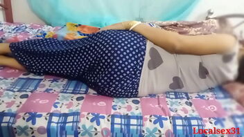 Very first time smash with a married village bhabi (doggystyle)