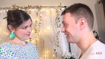 Stepson satiates Aunt Judy with a creampie in this British pornography video.