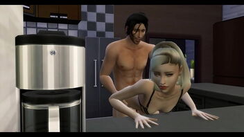 Making enjoy to my gf in our kitchen in Three dimensional adult animated hentai film.